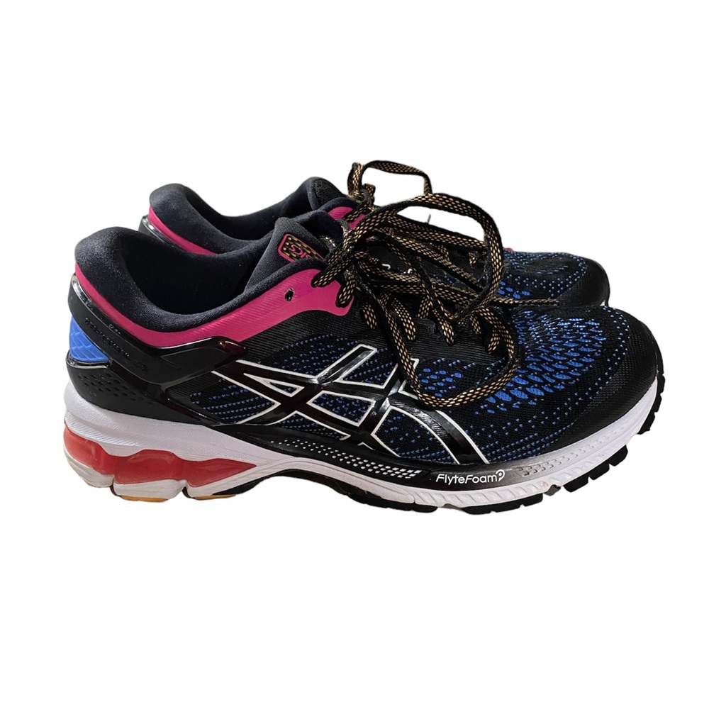 Asics Performance Gel-Kayano 26 Running Shoes
Black/Blue Coast Size 7.5